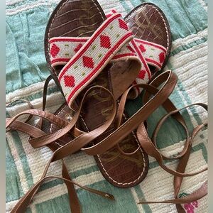 Sam Edelman beaded sandels